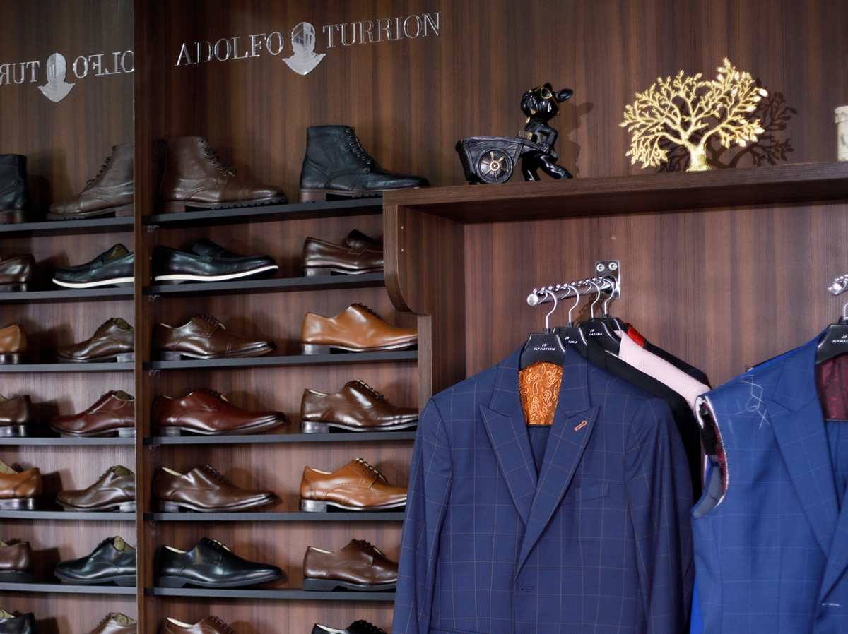 Showroom Adolfo Turrion Itaim - Janio Pimenta Alfaiataria