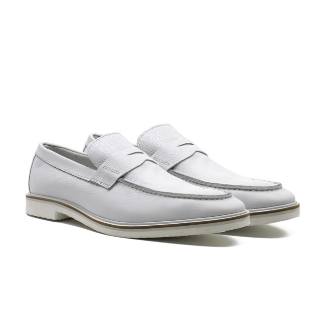 Sapato Masculino Loafer Oviedo Branco