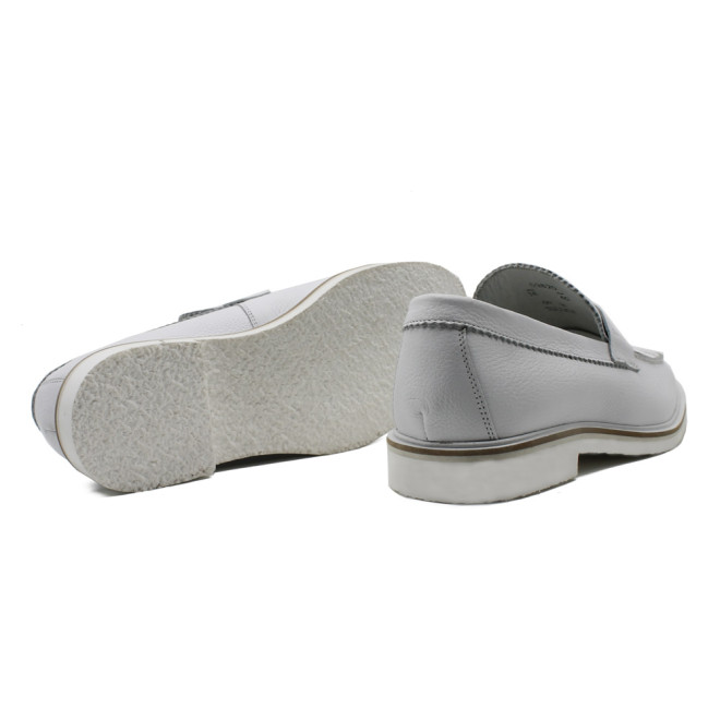 Sapato Masculino Loafer Oviedo Branco