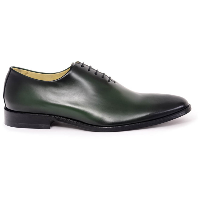 Sapato Social Wholecut Oxford Madrid Patina Verde