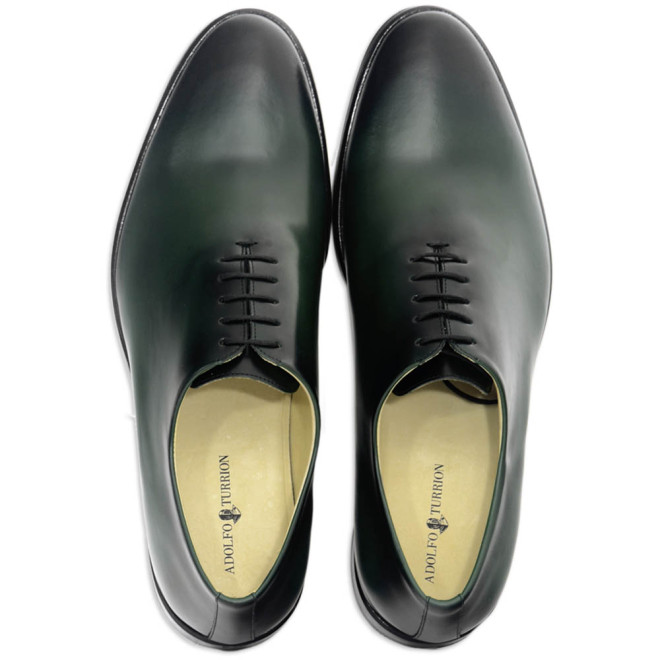 Sapato Social Wholecut Oxford Madrid Patina Verde