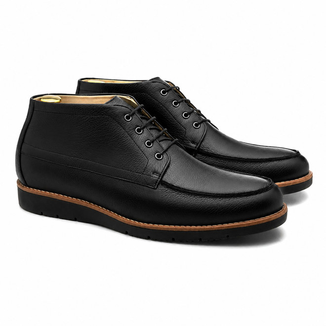 Bota Masculina Gandia Whisky - Sola Preta