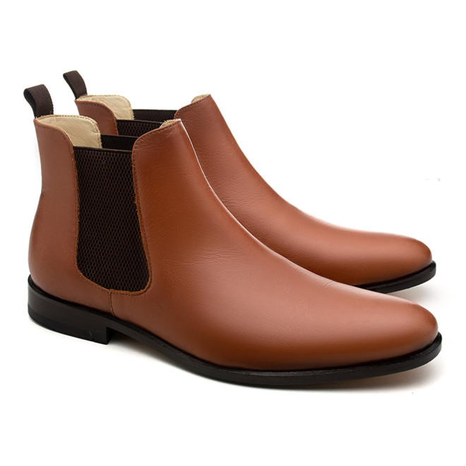 Bota Chelsea Masculina Granada Conhaque