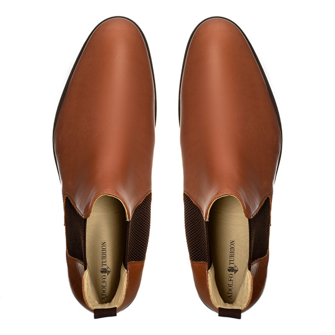 Bota Chelsea Masculina Granada Conhaque