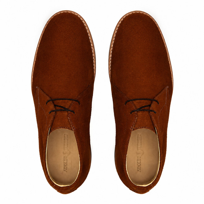 Bota Chukka Mora Camurça Ferrugem
