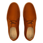 Bota Chukka Mora Camurça Ferrugem - Sola Preta