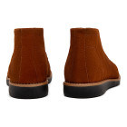 Bota Chukka Mora Camurça Ferrugem - Sola Preta