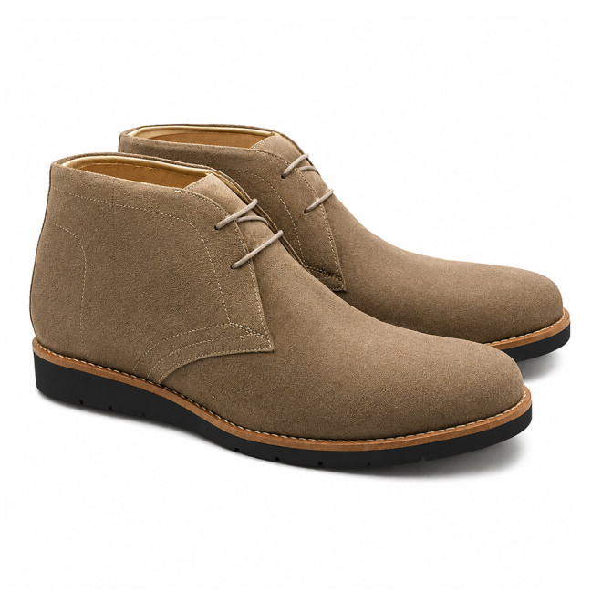 Bota Chukka Mora Camurça Oliva