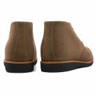 Bota Chukka Mora Camurça Oliva - Sola Preta