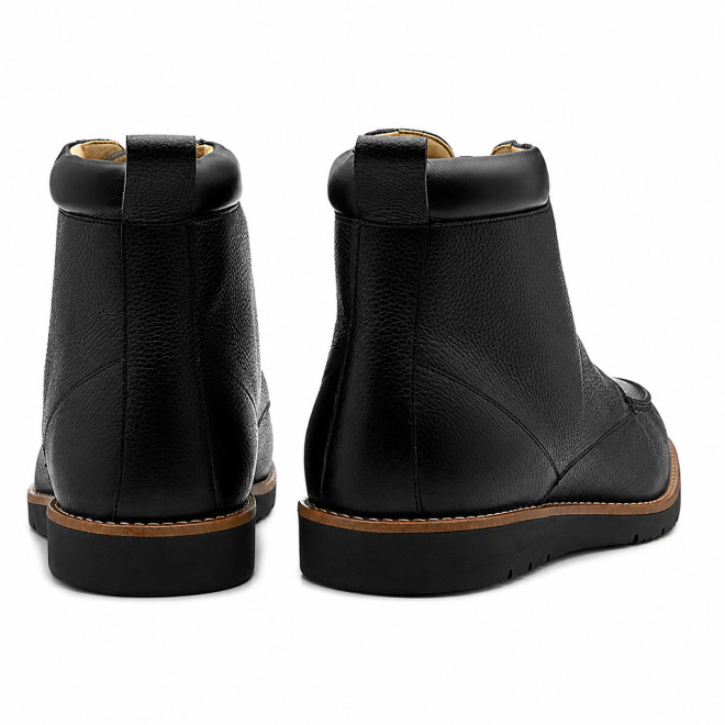Bota Casual Masculina Navarra Preta - Sola Preta