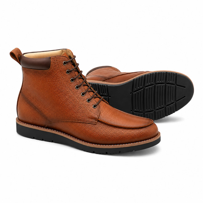 Bota Casual Masculina Navarra Whisky - Sola Preta