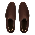 Bota Masculina Chelsea Parla Camurça Café - Sola Borracha