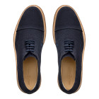 Sapato Masculino Derby Almería Camurça Marinho