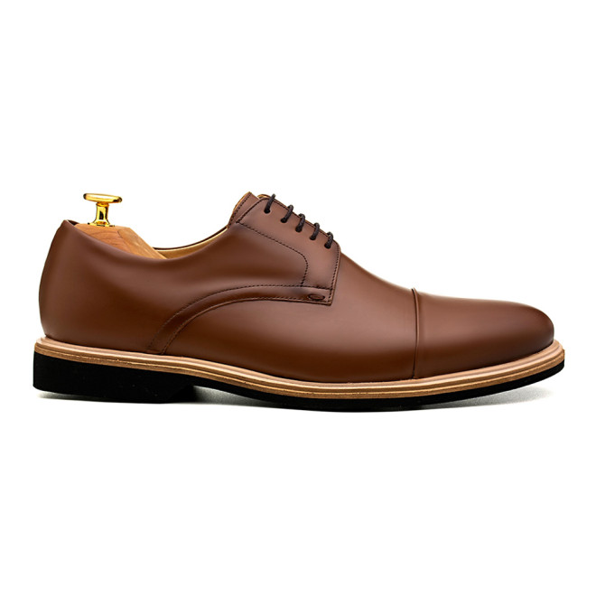 Sapato Masculino Derby Almería Whisky