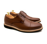 Sapato Masculino Derby Almería Whisky