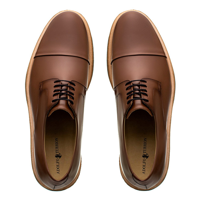 Sapato Masculino Derby Almería Whisky