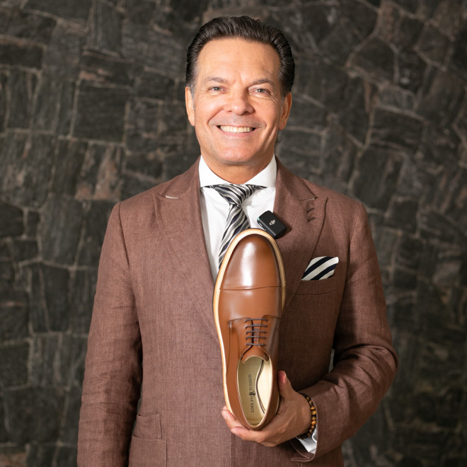 Sapato Masculino Derby Almería Whisky