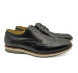 Sapato Masculino Derby Ayala Preto