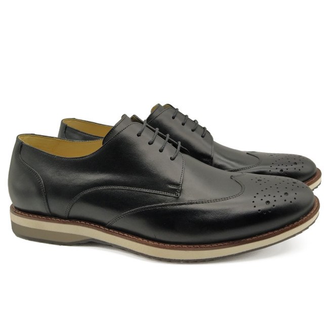 Sapato Masculino Derby Ayala Camurça Café