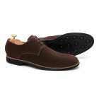 Sapato Casual Derby Duque Camurça Café