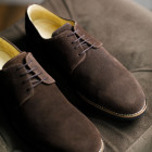 Sapato Casual Derby Duque Camurça Café