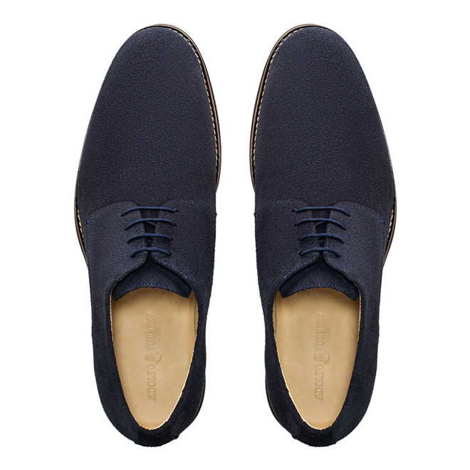 Sapato Casual Derby Duque Camurça Marinho Sapato Casual Derby Duque Camurça Marinho