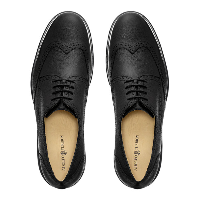 Sapato Casual Derby Jaen Preto