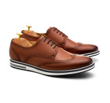 Sapato Casual Derby Jaen Whisky
