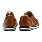 Sapato Casual Derby Jaen Whisky