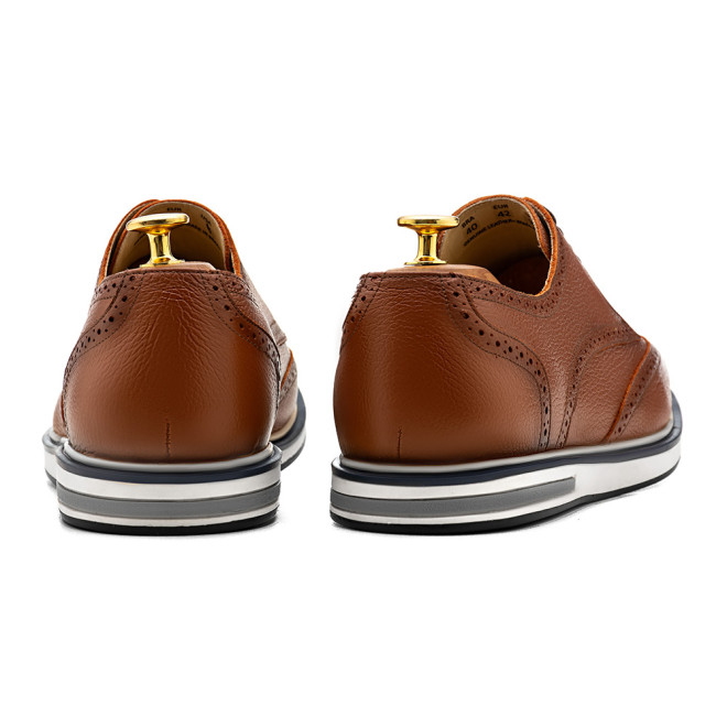 Sapato Casual Derby Jaen Whisky
