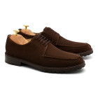 Sapato Casual Derby Tarancon Camurça Café