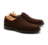 Sapato Casual Derby Tarancon Camurça Café