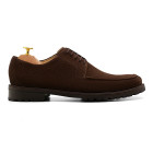 Sapato Casual Derby Tarancon Camurça Café