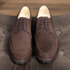 Sapato Casual Derby Tarancon Camurça Café