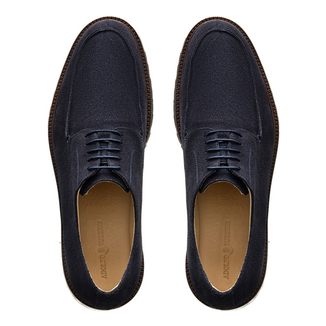 Sapato Casual Derby Tarancon Camurça Marinho