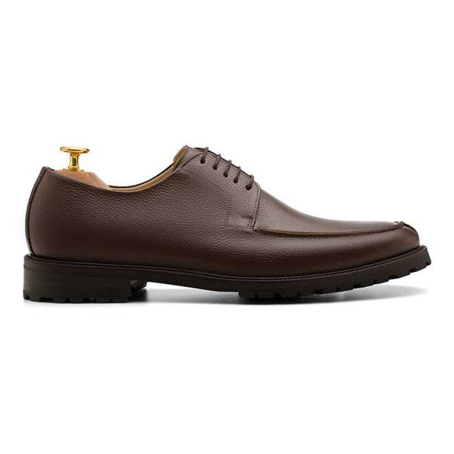 Sapato Casual Derby Tarancon Floater Café