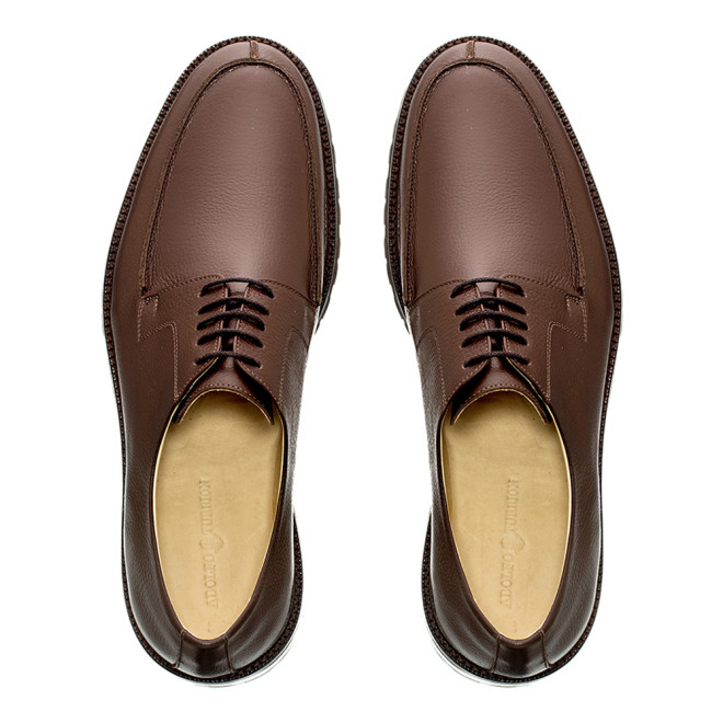 Sapato Casual Derby Tarancon Floater Café