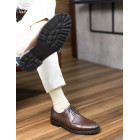 Sapato Casual Derby Tarancon Floater Café