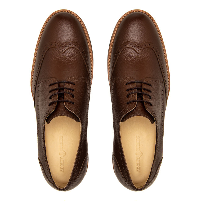 Sapato Casual Derby Teruel Café