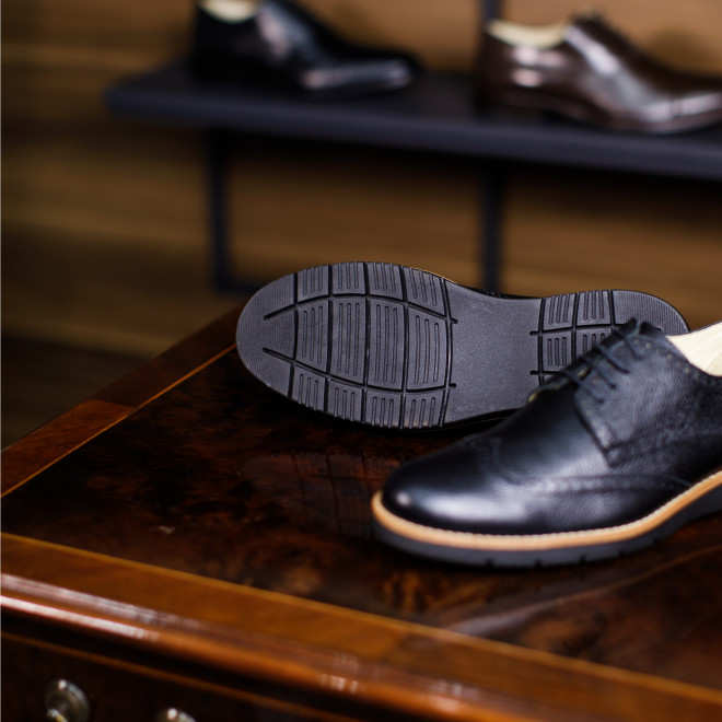 Sapato Casual Derby Teruel Preto