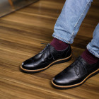 Sapato Casual Derby Teruel Preto