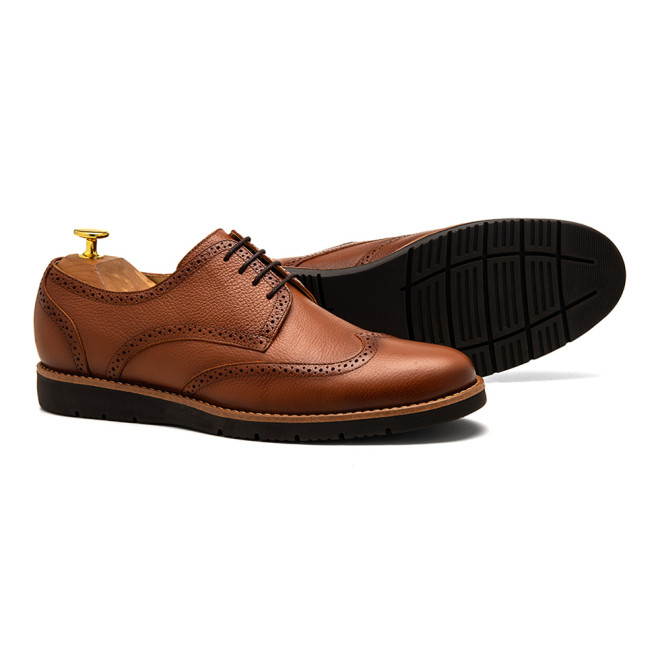 Sapato Casual Derby Teruel Whisky
