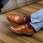 Sapato Casual Derby Teruel Whisky