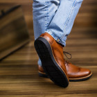 Sapato Casual Derby Teruel Whisky