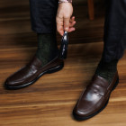 Sapato Casual Loafer Zamora Café