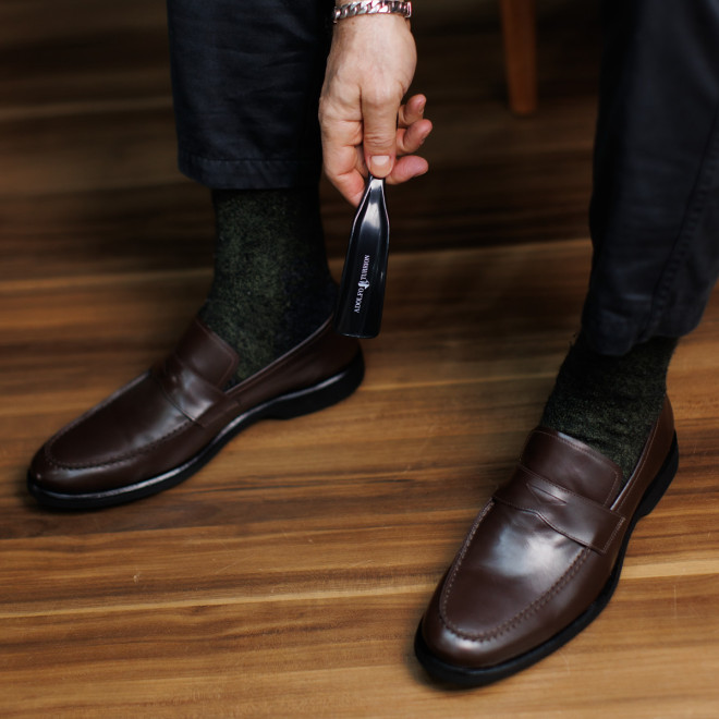 Sapato Casual Loafer Zamora Café