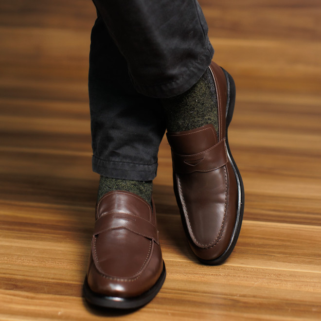 Sapato Casual Loafer Zamora Café