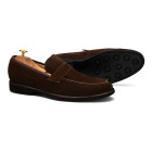 Sapato Casual Loafer Zamora Camurça Café