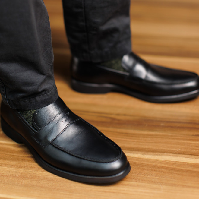 Sapato Casual Loafer Zamora Preto