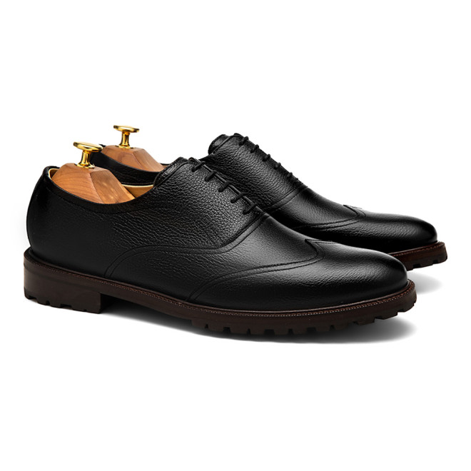 Sapato Casual Oxford Asturias Preto